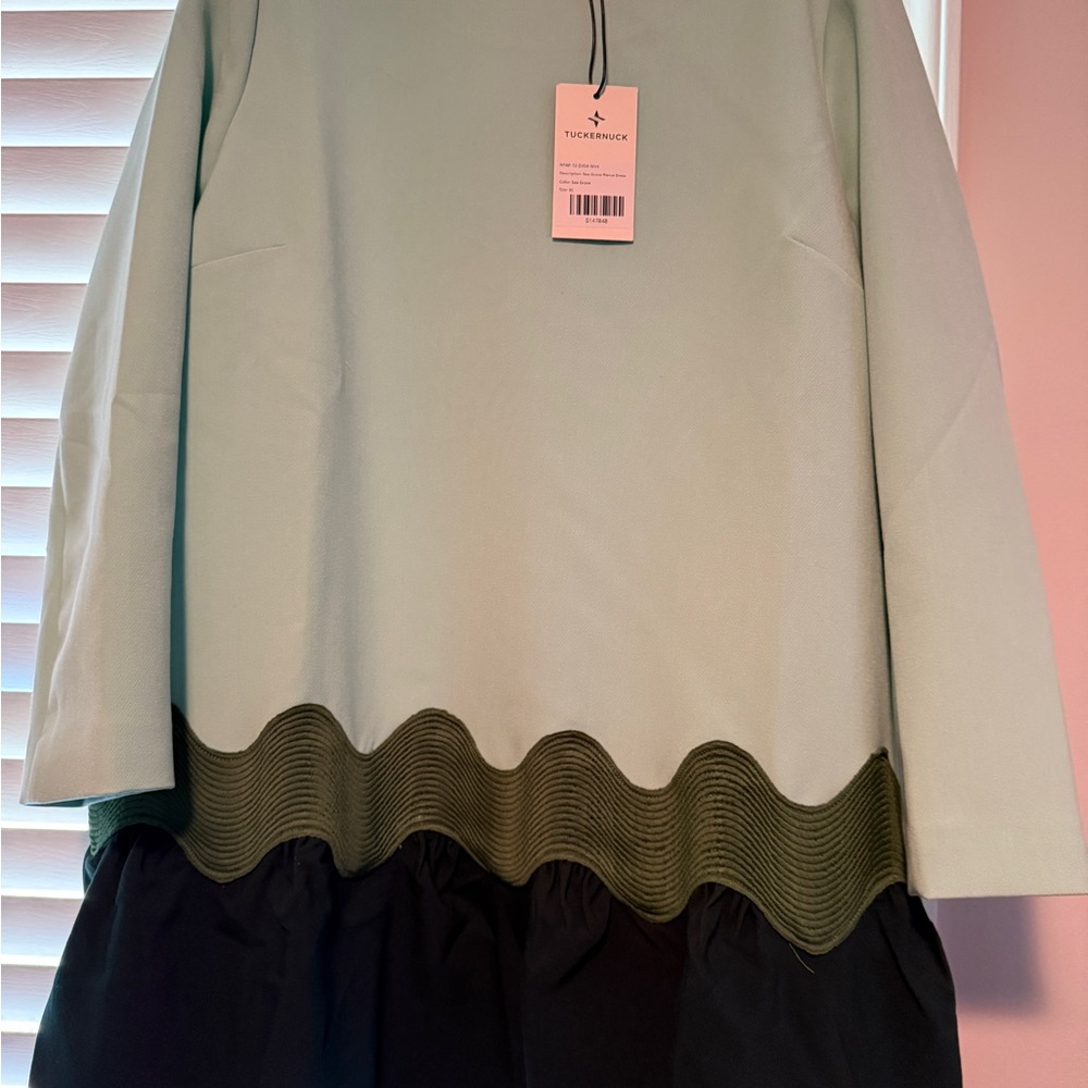 Tuckernuck Mint Green Shift Dress with Tag